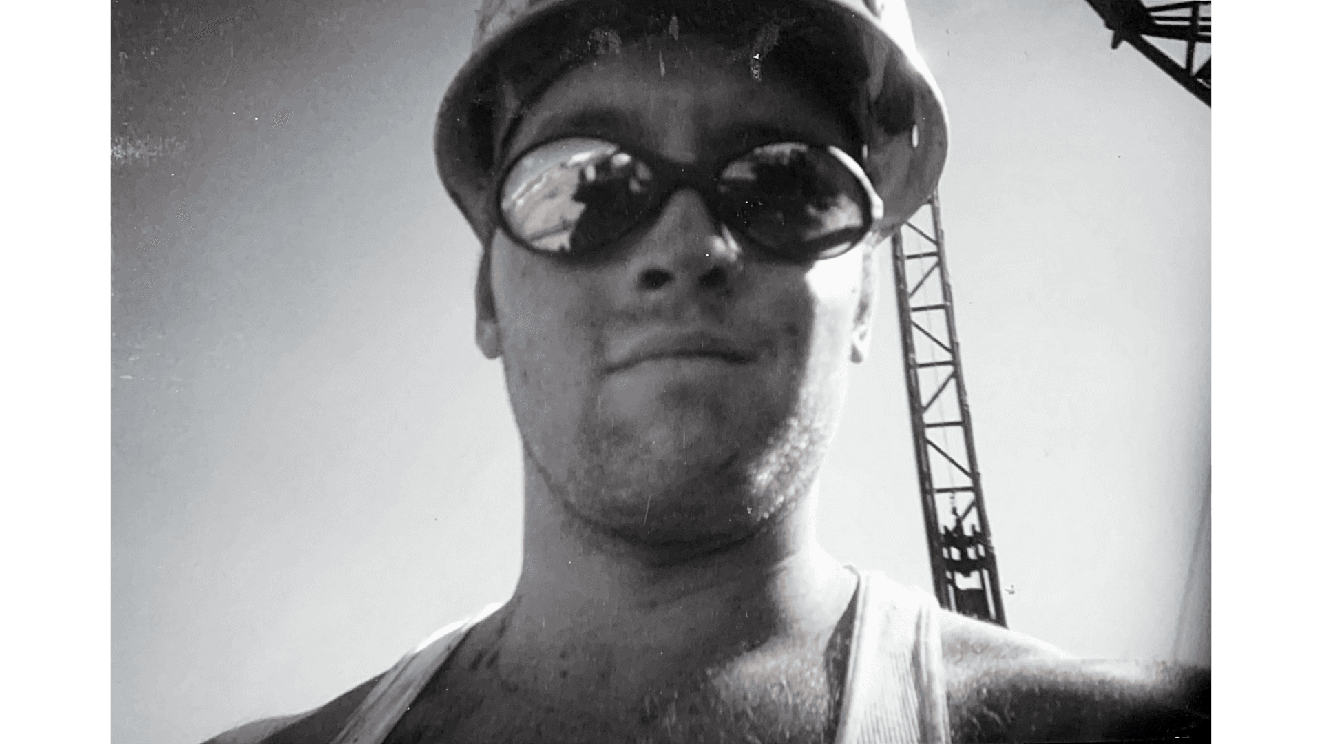 As a young construction worker